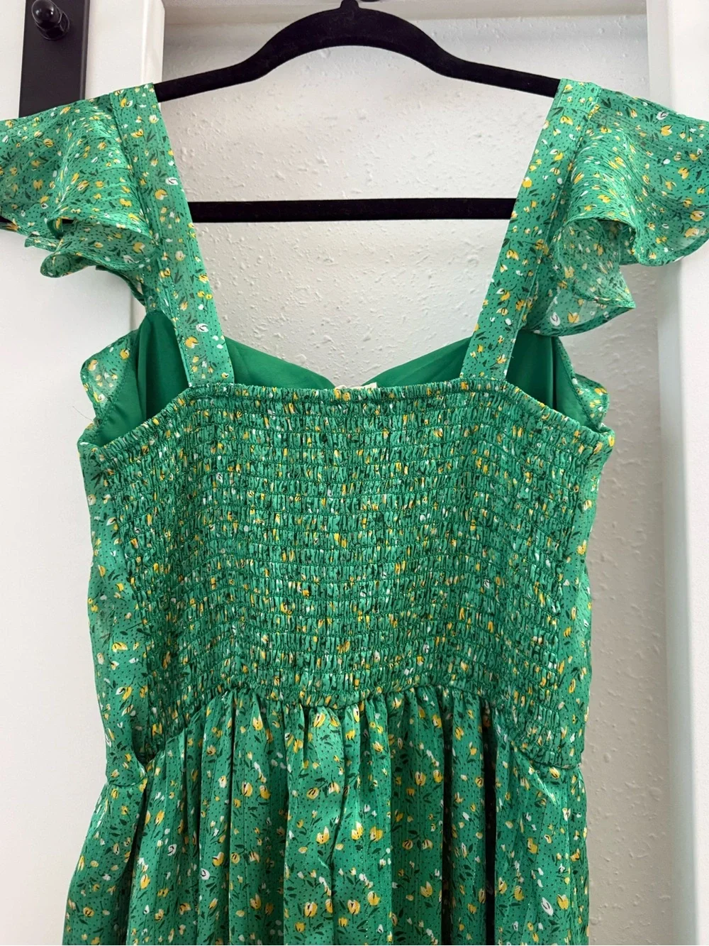 MELLODAY Green Floral Sundress